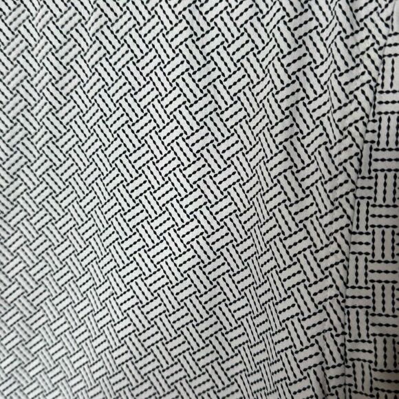 Ted Baker London Men’s Black and White Design Button Down Shirt - Size US L (4) - Picture 4 of 8